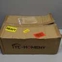 TC-HOMENY Power Tool Organizer Cart with 8 Outlets Charging Power Station, 24 Large Drill Tool Storage Racks with Wheels for Garage, Heavy Duty Tools Organizer Station, Festival Gifts for Men Dads