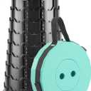 Collapsible Stool Thickened, Portable Foldable Chair, Retractable Stool for Fishing, Portable stools for Adults Hiking Tours, BBQ, Parties, Camping Stools Outdoor Activities