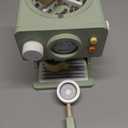 Kids Wooden Coffee Maker Toy with Grinder, Pretend Play Kitchen Appliances & Accessories Toy Gift for Kids Toddlers Boys Girls