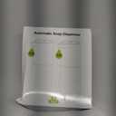 2 Pack Automatic Soap Dispenser,Automatic Liquid Soap Dispenser Touchless,12.8oz/380ml USB Rechargeabled Wall Mounted Smart Soap Dispensers for Bathroom Kitchen Dish Soap (White)