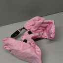 BENCMATE Inflatable Dog Cone Collar Alternative, Soft Dog Cone for Small Medium Large Dogs and Cats, Neck Recovery ECollar Donut Collar After Surgery (XLarge, Pink)