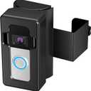 COOLWUFAN Anti-Theft Doorbell Mount with Angle Adjustment (35 to 135 Degree), Video Doorbell Mount for Apartment or Business, No-Drill Doorbell Upgrade Corner Kit for Home