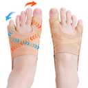 Habioer
Bunion Corrector for Women and Men,Union Relief Protector Guards for the Thumb and Little Toe,Toe Corrector for Left and Right Foots, 1 Pair(S)