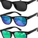 Yogo Vision Kids Sunglasses Polarized Frame Sunglasses for Kids Boys Girls (3 Pack Age 3-10)