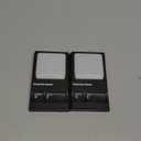 Saillong Garage 2 Pcs Door Opener Button, Multi Function Control Replacement Wall Panel Keypad Compatible with 41A5273-1 78LM Garage Door Opener(Black)