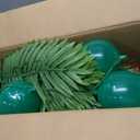 Palm Trees for Outside Patio, 9.5Ft 305 LED Lighting Artificial Palm Tree with Coconuts, Outdoor Pool Tropical Decorations for Home Party Hawaiian Jungle Christmas Nativity Beach Garden Park