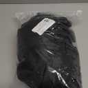 Black Tablecloth 60 x 84 Inch Polyester Fabric Washable Table Cloth Decorative Solid Color Wrinkle Resistant Table Cover for Dining Party Wedding Camping 1 Pack, Black 