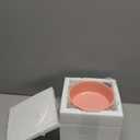 Elevated Ceramic Cat Bowl - Cat Food Bowl with Bamboo Stand - Raised Dog Dish for Puppies - Anti Vomiting, Stress Free - 13.5 oz / 400 ml - Pink (Small)