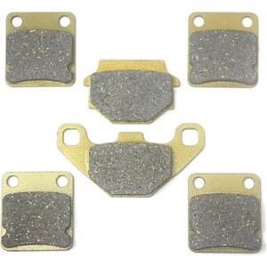Front Rear Brake Pads Brakes for Suzuki Vinson 500 4X4 2002-2007 LT-A/LT-F 500 FA054 FA067 MC0041