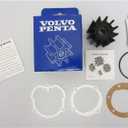 Volvo Penta Sea Water Cooling Pump Impeller Kit New OEM 4.3L,5.0L,5.7L 21951346