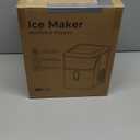 Totnz Nugget Countertop Ice Maker, Chewable Pellet Ice Machine with 35lbs for Home Kitchen Officce