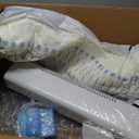 Uthfy Oscillating Bladeless Tower Fan with Remote, Quiet Cooling Portable, Electric Standing Floor Fan with 3 Wind Speeds 3 Modes for Bedroom,Indoor,Office and Home Use, 30", White