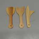 BENECREAT 3pcs Fan Handles, 7.87×3.15×0.47 Inch Hand Fan DIY Handles, Wood Jumbo Craft Sticks, Fan Handle Craft Sticks for DIY Handicrafts