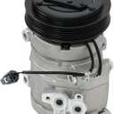 GXYWADY AC Compressor & A/C Clutch Replacement for MDX TL 2003-2008 / Replacement for Accord Odyssey Pilot Ridgeline 2003-2008 CO 10736C 97307