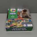 TOY Life Wooden Train Set 80pcs with Magnetic Crane, Wooden Train Tracks Toys for Toddlers Boys Girls 3 4 5, 3 Year Old Boy Gift, Wood Toys Toddler Train for Kids 4-8 - Fits Thomas Brio Chuggington