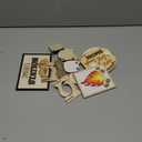 Bucherry 10 Pcs Camping Tiered Tray Decor Set Farmhouse Farm Wood Sign Party Decorations Campfire Centerpiece Decor Barbecue Camping Decorative Trays Rustic Kitchen Decor