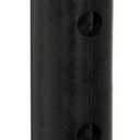 Buyers Products D424 Extruded Rubber D Shaped Bumper, Heavy Duty 3 Hole, Size 4x4x24, High Impact Resistance, Pre Drilled for Trucks, Trailers, Vans, and Loading Dock Protection