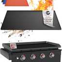 KITCHEN PERFECTION 36" Premium Silicone Griddle Cover Mat for Blackstone Griddle 36 Inch - Hermetic Protection from Rust & Debris All Year, Fits All Blackstone 36 Inch Models - Food Grade Silicone