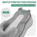 Rootling Baby Feeding Pillow, Anti Overflow Feeding Pillow for Reducing Spit-Up, Safety Nursing Pillow, Baby Lounger Reflux Wedge Breastfeeding, Removable top and Bottom