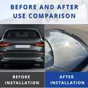 Universal Glossy Black Car Rear Trunk Spoiler Wing Lip Compatible with Honda Civic Accord Toyota Corolla Camry Nissan Altima Ford Focus and More