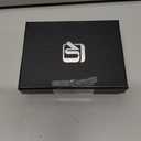 Wallet for Men Minimalist Pop Up Credit Card Case Holder 1-7 Cards, Smart Slim Wallet with Money Clip ID Window RFID Blocking Bifold Compact(Airtag Not Included) Wallets Gifts for Men (Carbon)