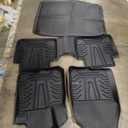  Cargo Mat with Floor Mat Fit for 2017-2022 Honda CRV Fuel Model, TPE Cargo Liner All Weather Trunk Mat Replacement for 2017-2022 Honda CR-V Accessories(17-22 Fuel Model)