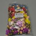25 Or 50 Or 100 Pack Christian Multi-Colors Rubber Jesus Figures Keychains