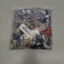 6 Pack Boho Style Women's Headbands, Non slip Fashion Wide Elastic hairband, Daily Sports Yoga Workout Women's Hair Bands,Floral Print,Red and Black (Type 5)