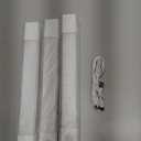 EZVALO Under Cabinet Lighting, Wireless Closet Lights, 50 LED Rechargeable Motion Sensor Light, Dimmable, 3 Color Temperatures, 11.8 inch Counter lights for Kitchen, Pantry, Bedroom, Wardrobe (3 Pack) (White)