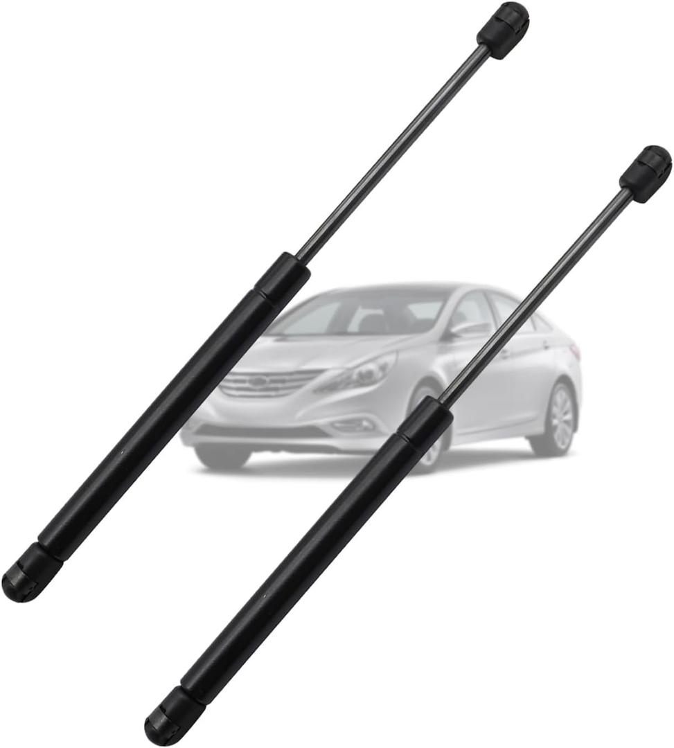 FZJDSD 2pcs Front Hood Lift Supports Shock Strut Gas Spring Compatible with Hyundai Sonata 2015-2017 Eco/GL/GLS/Limited/Premium/SE/Sport/Ultimate Replace PM3570 81161C1001 81171C1001
