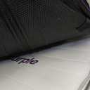 Purple Royal Seat Cushion, Portable 2 Inch Gel Seat Cushion, GelFlex Grid
Handles for Car, Office Chair, Stadium - Pressure-Reducing for Hard Seats, Temperature-Neutral, No-Slip - Made in USA