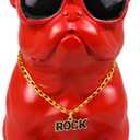 Statues Sculptures Bulldog Statue Art Sculpture Resin Crafts Home Decorations