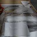 COLAMY Wooden Dining Chairs Set of 2, Modern Fabric Upholstered Kitchen Chairs, Farmhouse Dining Room Chair with Foot Pegs, Light Grey