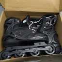 METROLLER Women Inline Skates Men Skates for Adult Female Male Adjustable Inline Skates for Teens Boys (Medium - Big Kid (1-4 US), White)