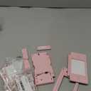 Replacement Full Housing Plastic Shell Cover Case Kit Repair Parts with Bottons Stylus Pen Screws for Nintendo DS Lite NDSL - Pink