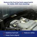 Front Fuel Tank Crossmember Fit for 07-14 Silverado Sierra 1500
