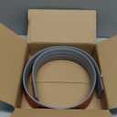 Rubber Door Threshold Ramp Self-Adhesive Rubber Ramp for Door Threshold 2/5 Inch Rise for Wheelchair Scooter Doorway Floor Tile Threshold Transition Strip Reducer (Gray, 2 in Wide x 3.3Ft Long)