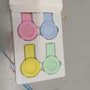 Air Tags for Android,Air Tags-4 Pack Android,Air Tracker Tags with 4 Case,2 Year Battery Life,Google Find Trackers for Google'S Find Hub App,IP65 Waterproof Luggage Tracker for Key,4 Colour