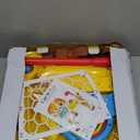 4-in-1 Toddler Basketball Hoop & Soccer Goal and Golf Toys, Interactive Lion Musical Sports Toys with Light for 1 2 3 Year Old Boys Girls, Baby Toy for 12-18 Months, Christmas Birthday Toy Gifts