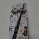 Disguise Harry Potter Accessories Set, Costume Wand and Glasses Kit Black & Brown, Childrens Size