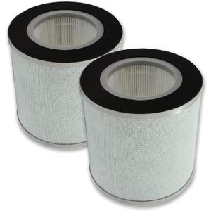 PUREBURG HAP260 Replacement True HEPA Filters Compatible with PURITIX HAP260 Air Purifier (small), H13 4-Stage Filtration Activated Carbon,2-Pack