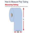 3" x 1075' - 4 Mil Poly Tubing