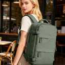 coofay Large Travel Backpack For Women Men Airline Approved Carry On Backpack Flight Approved Waterproof Sports Luggage Backpack Casual Daypack Small Hiking Backpack