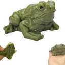 Toad Prank, Realistic Fake Frog Prank Props- Cold & Slimy Touch! Gags & Practical Joke Gifts, Stress Relief, Life-Size, TPR (Green)