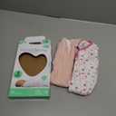 SwaddleMe by Ingenuity Compression Baby Swaddle Pod, Two-Way Zipper for Easy Diaper Changes, Improves Sleep & Calms Startle Reflex, 0-2 Months, 1.0 TOG, 2-Pack - I Heart You