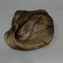 Jolelyne Short Ombre Blonde Highlight Pixie Cut Wig - Fluffy Light Brown Mix Honey Blonde Highlight Layered Natural Side Part Curly Wigs With Synthetic Hair