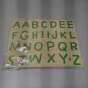 BLUE PANDA Jungle Safari Animal Party Signs with Alphabet Stickers (7 Pieces, 3 Stickers Sheets) - Letter with Jungle Theme