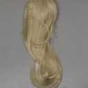 Clip in Ponytail Extension 18 Inch Drawstring Pony Tails Hair Extensions for Women Long Straight Curly Tail Hair piece Synthetic Fake Versatile Pony (Beach Blonde)