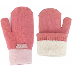 Kids-Mittens with Warm Wool-Fleece-Lined - Cold Weather Boys-Girls Knitted-Gloves for Skiing Snowboarding