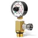 RV40600 98209800 Brass Manual Air Relief Valve Assembly Fit for Pool Filter Systems for FNS, Clean and Clear, Quad DE, 4000 Series Filters